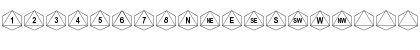 Download DPoly Eight-Sider Regular Font Lowercase Preview