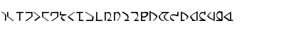 Download Dwemer Regular Font Lowercase Preview