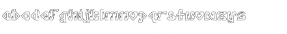 Download Eternal Love-Hollow Regular Font Lowercase Preview