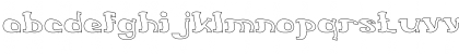 Download Everlasting Song-Hollow Regular Font Lowercase Preview