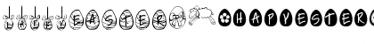 Download HAPPY EASTER Regular Font Lowercase Preview