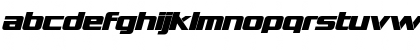 Download Interceptor Bold Italic Font Lowercase Preview
