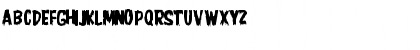 Download JMHHORROR HORROR Font Lowercase Preview