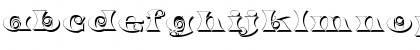 Download K22 Spiral Swash Shadow Regular Font Lowercase Preview
