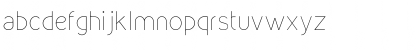 Download Kirvy Thin Font Lowercase Preview
