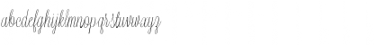 Download Lavanderia Delicate Font Lowercase Preview