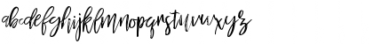 Download mellony dry brush Regular Font Lowercase Preview
