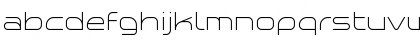 Download Planetium-X Light Demo Regular Font Lowercase Preview