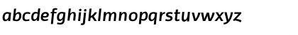 Download PrivaThreeItalicPro Regular Font Lowercase Preview