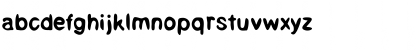 Download Psilly Regular Font Lowercase Preview