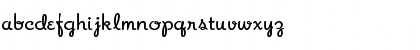 Download RomanyScript Regular Font Lowercase Preview