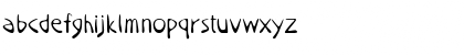 Download Utshani Regular Font Lowercase Preview