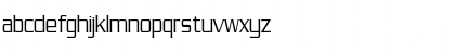 Download ChainlinkCondensed Regular Font Lowercase Preview