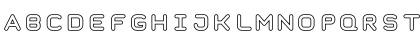 Download Taurus Mono Outline Bold Font Lowercase Preview