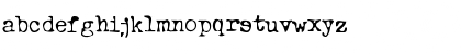 Download Typewriter Oldstyle Font Lowercase Preview