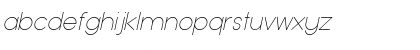 Download Typo Grotesk Thin Italic Font Lowercase Preview