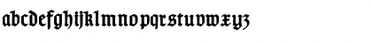 Download TypographerGotisch D Bold Font Lowercase Preview