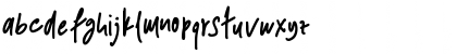 Download ANDONESI Regular Font Lowercase Preview