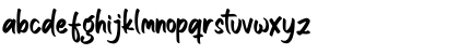 Download Angellia Regular Font Lowercase Preview