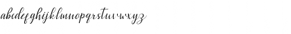 Download anggiana Regular Font Lowercase Preview