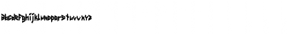 Download Anticipatio Regular Font Lowercase Preview