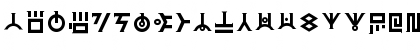 Download Art Of Creation _ Final Regular Font Lowercase Preview