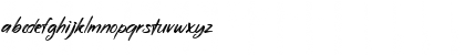 Download Aryzena Regular Font Lowercase Preview