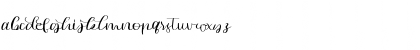 Download Asya Regular Font Lowercase Preview