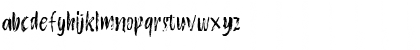 Download Atokous Regular Font Lowercase Preview