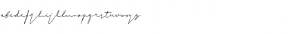 Download Attention Personal Use Regular Font Lowercase Preview