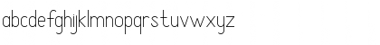 Download Atthia Demo Sanserif Regular Font Lowercase Preview