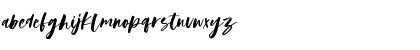 Download Austine Demo Regular Font Lowercase Preview