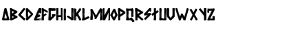 Download Awesome Brush Regular Font Lowercase Preview