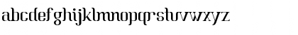 Download Batavia Glamore NORMAL Regular Font Lowercase Preview