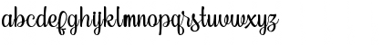 Download Bedfore Script Regular Font Lowercase Preview