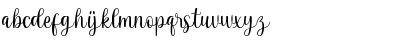 Download Beloving Regular Font Lowercase Preview