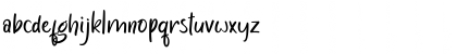 Big Bang! Regular Font Lowercase Preview