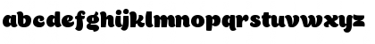 Bigfat Script Regular Font Lowercase Preview