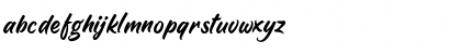Download Billgates Regular Font Lowercase Preview