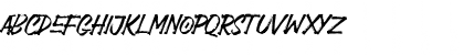 Download Black Jackal Regular Font Lowercase Preview