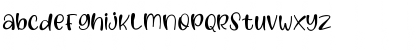 Download Blooms Regular Font Lowercase Preview