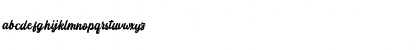 Download Botram Regular Font Lowercase Preview