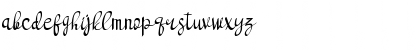 Download bright light Regular Font Lowercase Preview
