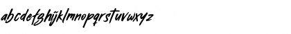 Download Busther Regular Font Lowercase Preview
