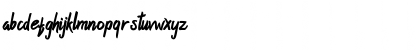 Download Butter Pineapple 2 Regular Font Lowercase Preview