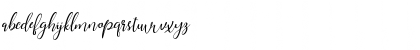 Download Buttercup Script Regular Font Lowercase Preview