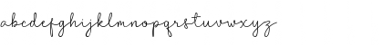 Download Caroline Bellish Regular Font Lowercase Preview