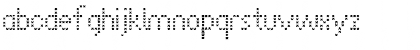 Download CROSS STITCH Regular Font Lowercase Preview
