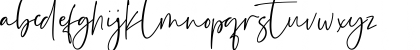 Download Estefin Regular Font Lowercase Preview