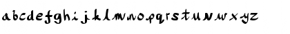 Download Excuse Me Regular Font Lowercase Preview
